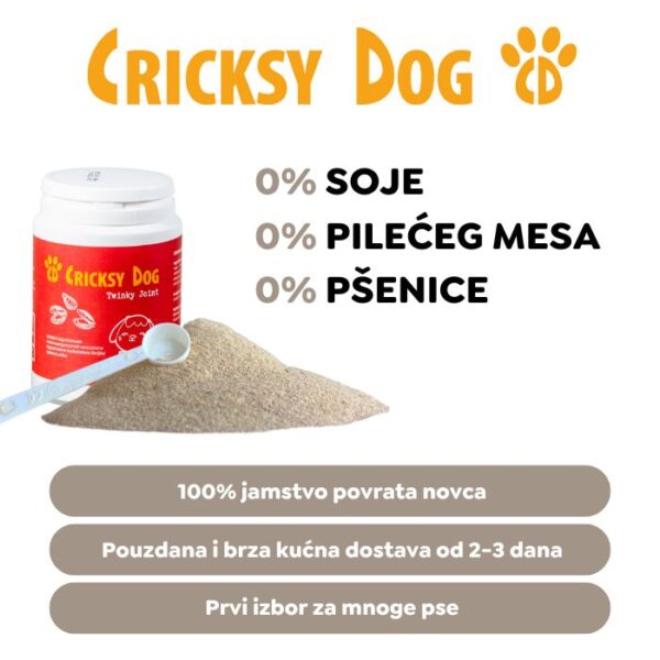 Twinky prašak za zglobove s ekstraktom zelenih dagnji (s mjernom žlicom) – 150 g - Slika 5