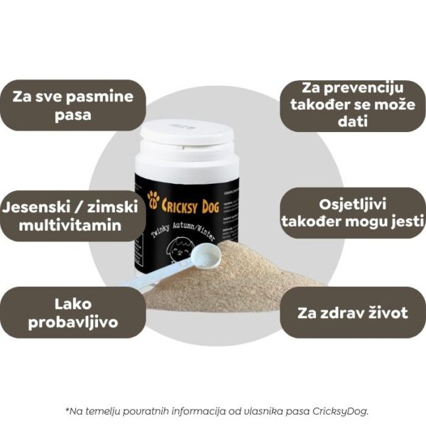 Twinky jesensko/zimski premium multivitaminski prah (s dozatorom) - 150 g - Image 2
