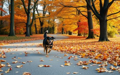 Uživamo u jesenskoj šetnji sa psom!