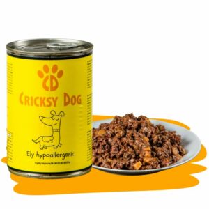 Ely Hipoalergena mokra hrana za pse s mesom kunića (bez pšeničnog glutena i piletine mesa, premium formula) – 410 g