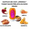 Mr. Easy „original” yummy sauce – preljev za suhu hranu (bez pšeničnog glutena i piletine mesa, premium formula) – 425 g - Slika 2