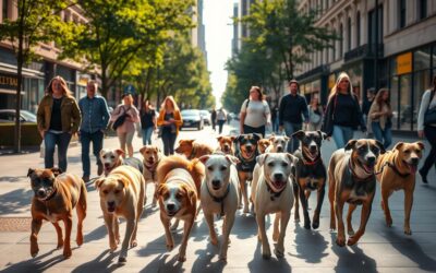 Gradske šetnje s psima – Sve što trebaš znati o tome!