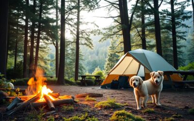 Kampiranje s psom – Sve što trebaš znati o tome!