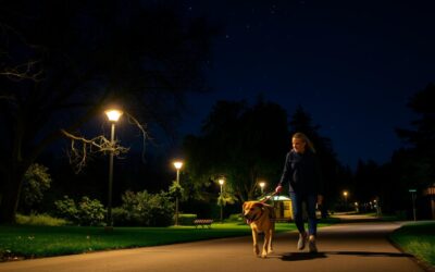 Sigurna noćna šetnja s psom – Sve što trebaš znati o tome!