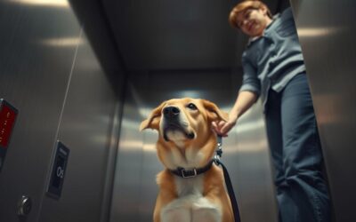Podučavanje pasa korištenju dizala – Sve što trebaš znati o tome!