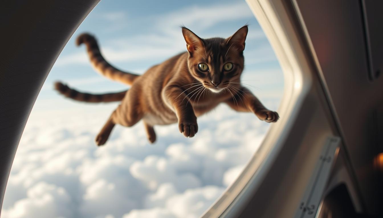 putovanje avionom s mačkom