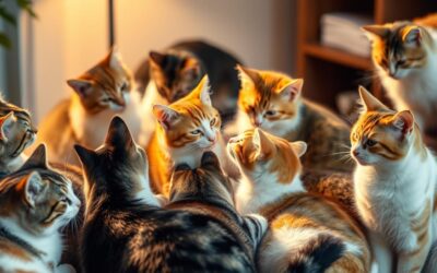 Mačka na događanjima s drugim mačkama – Sve što trebaš znati o tome!