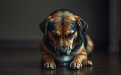 Zašto moj pas hoda sa spuštenom glavom?