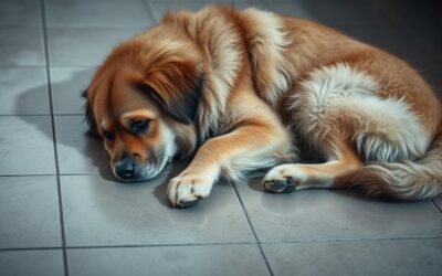 Pas stalno leži na hladnom podu – što to znači?