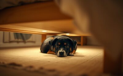 Zašto se moj pas skriva ispod kreveta?