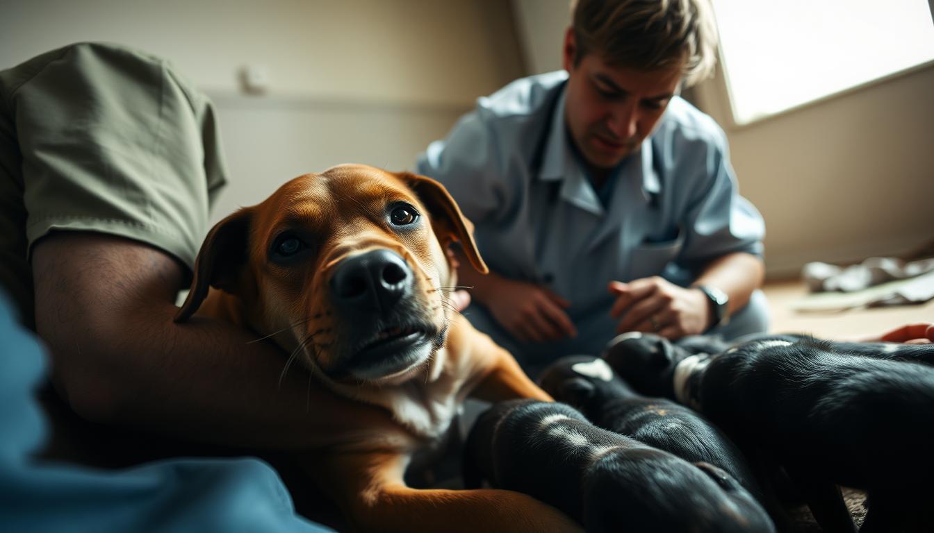 produljeni porod kod psa