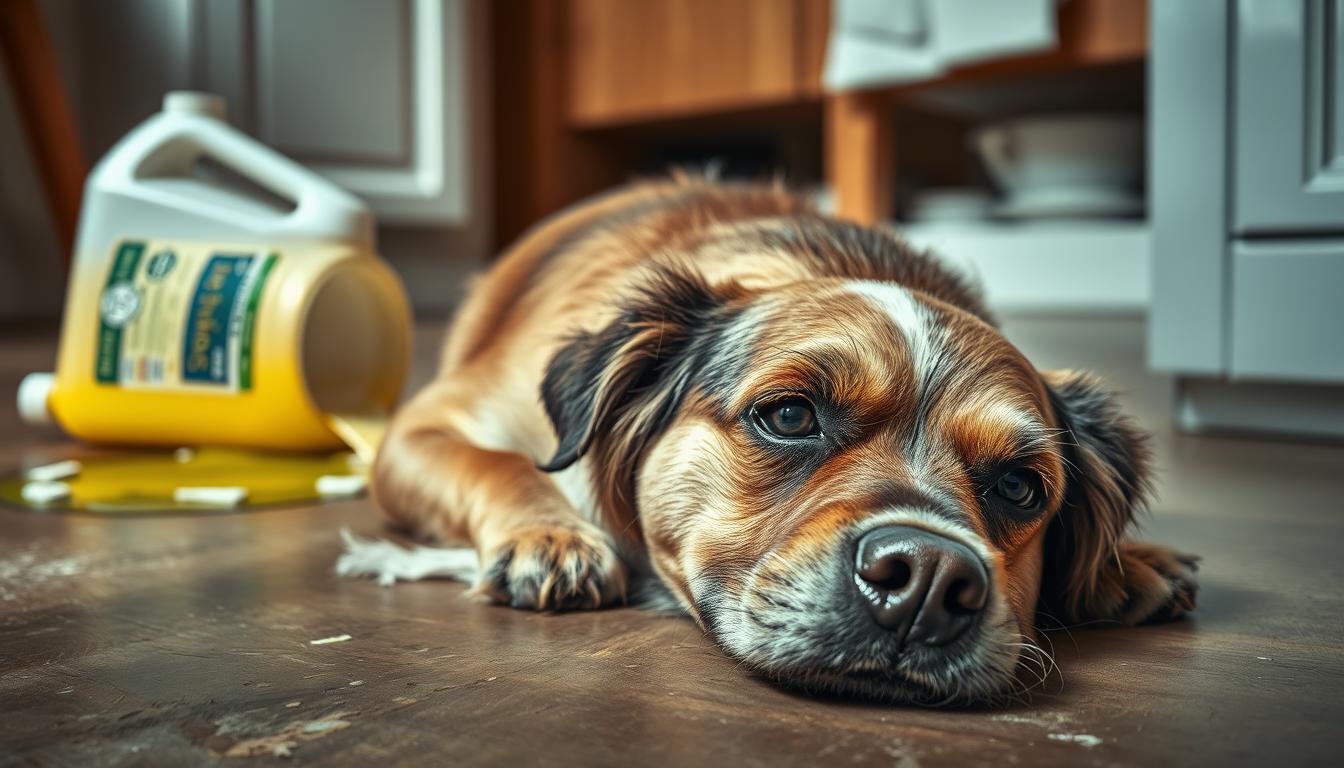 trovanje klorom kod psa