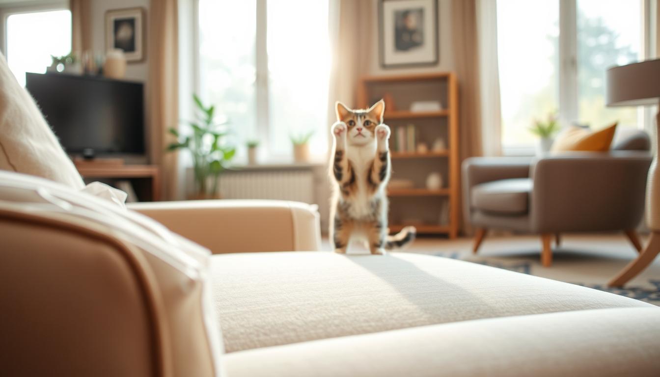 zaštita namještaja od grebanja mačke
