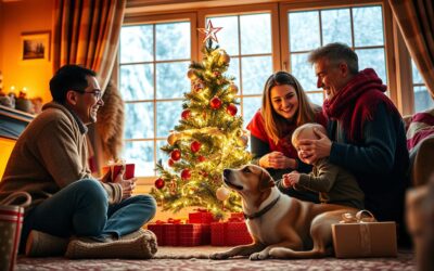 Božićni rituali s psom – obiteljsko slavlje