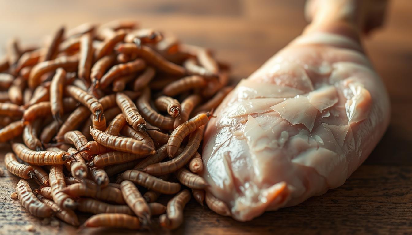 insekt protein vs pileće meso za pse