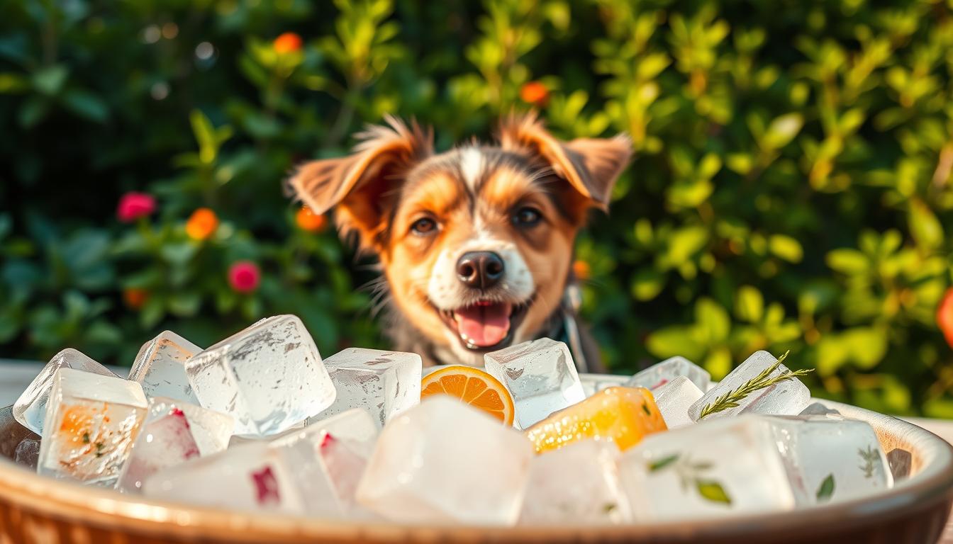 ledene kocke za psa ljeto