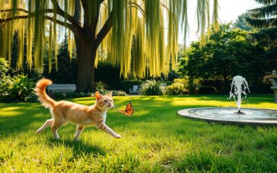 Igra u vrtu za mačke – samo sigurno tijekom ljeta
