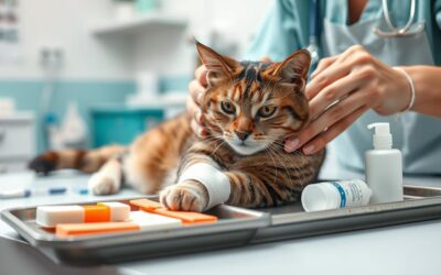 Što učiniti ako mačku ubode osa?