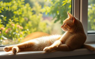 Promjena aktivnosti ljeti – normalno ponašanje mačke?