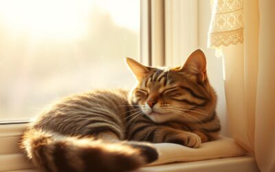 Zašto se mačka skriva tijekom ljetnih vrućina?