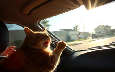 Ostaviti mačku u autu ljeti – opasnost po život