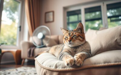 Savjeti za hlađenje mačaka koje žive u stanu