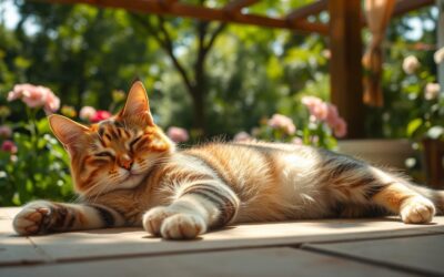 Je li normalno da je mačka troma ljeti?