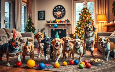 Novogodišnja zabava s psom – granice i mogućnosti