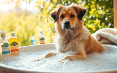 Blog 22 Kako psu napraviti rashlađujuću pjenušavu kupku kod kuće?