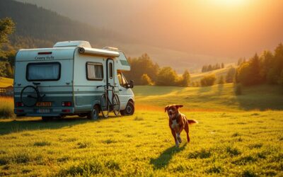 Putovanje kamperom sa psom – na što treba paziti?