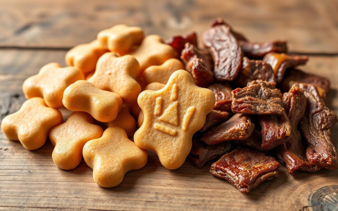 Sušeni mesni zalogaj vs mekani trening snack – kada što dati?