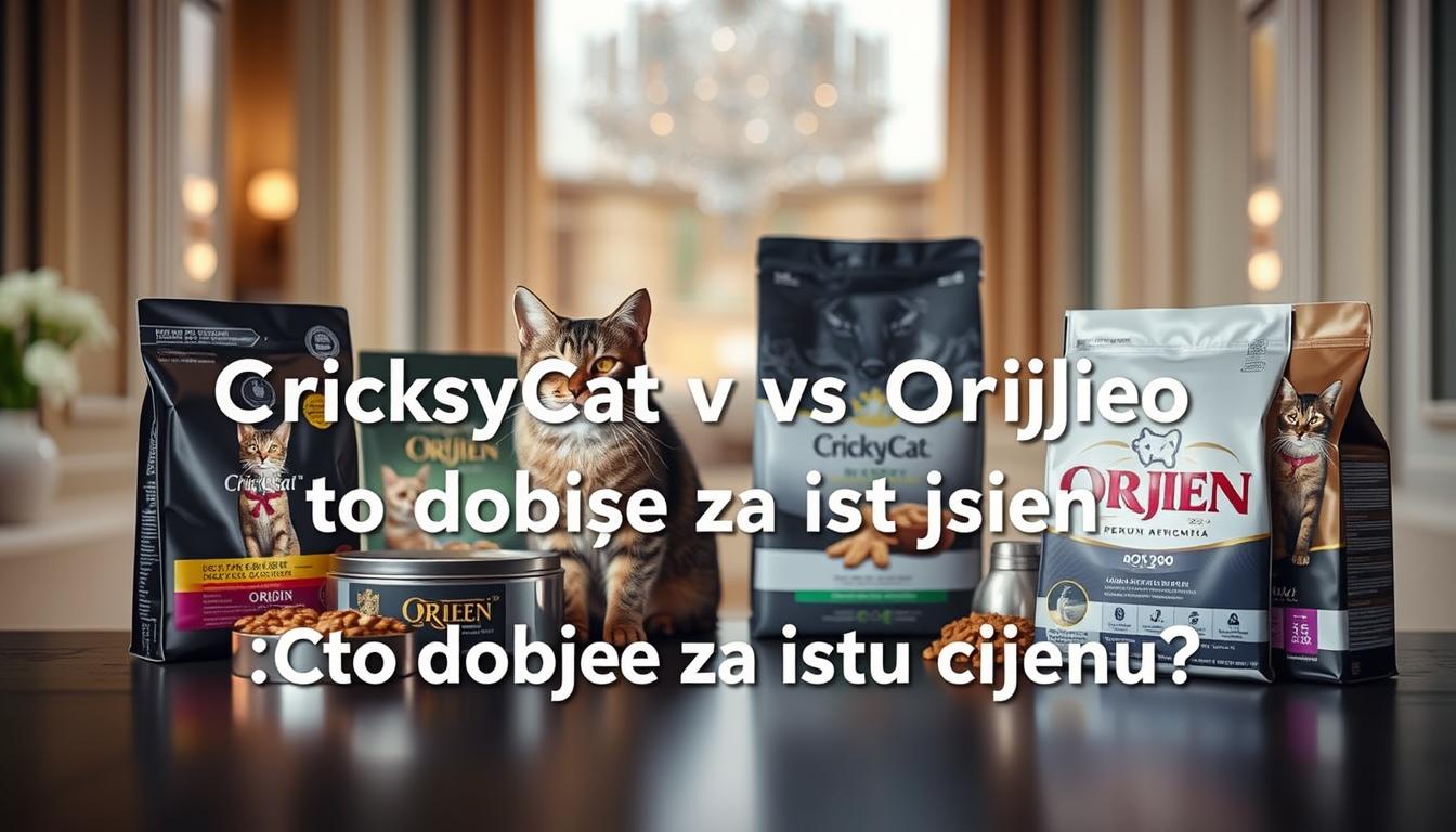 usporedba cricksycat vs orijen hrane za mačke