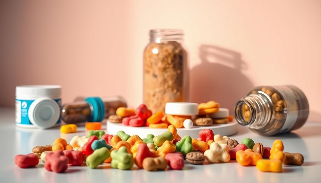 vitaminska poslastica vs dodatak u prahu za pse