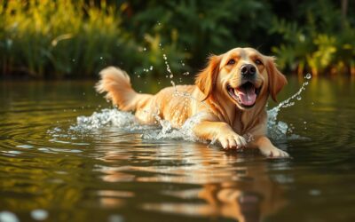 Blog 20 Kako voda pomaže zglobovima psa ljeti?