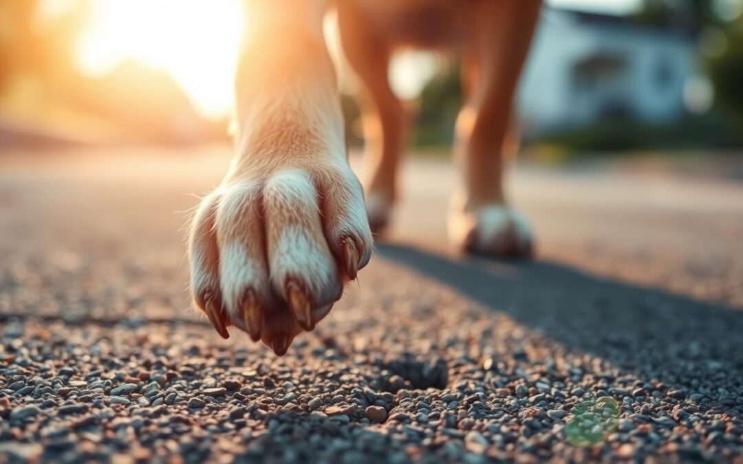 Vrući pločnik – kako zaštititi šape psa?