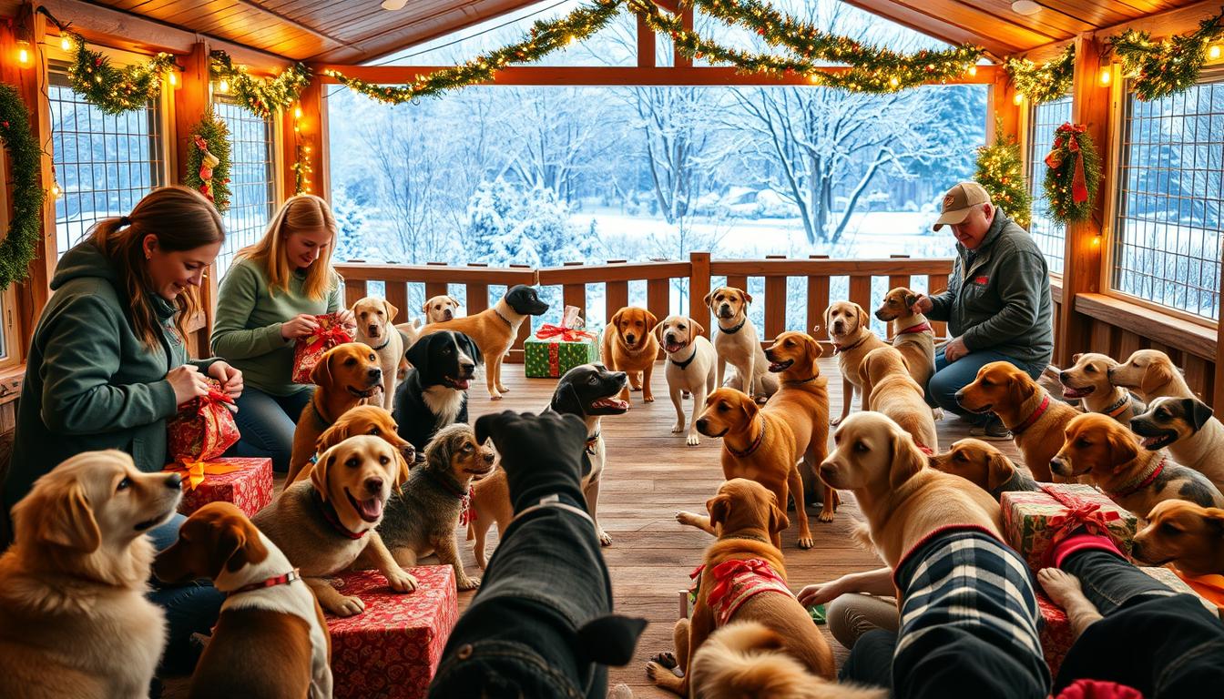 božićna donacija skloništu za pse