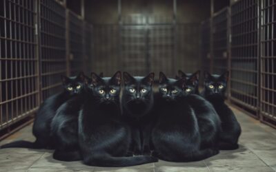 Zašto je toliko crnih mačaka u skloništima?