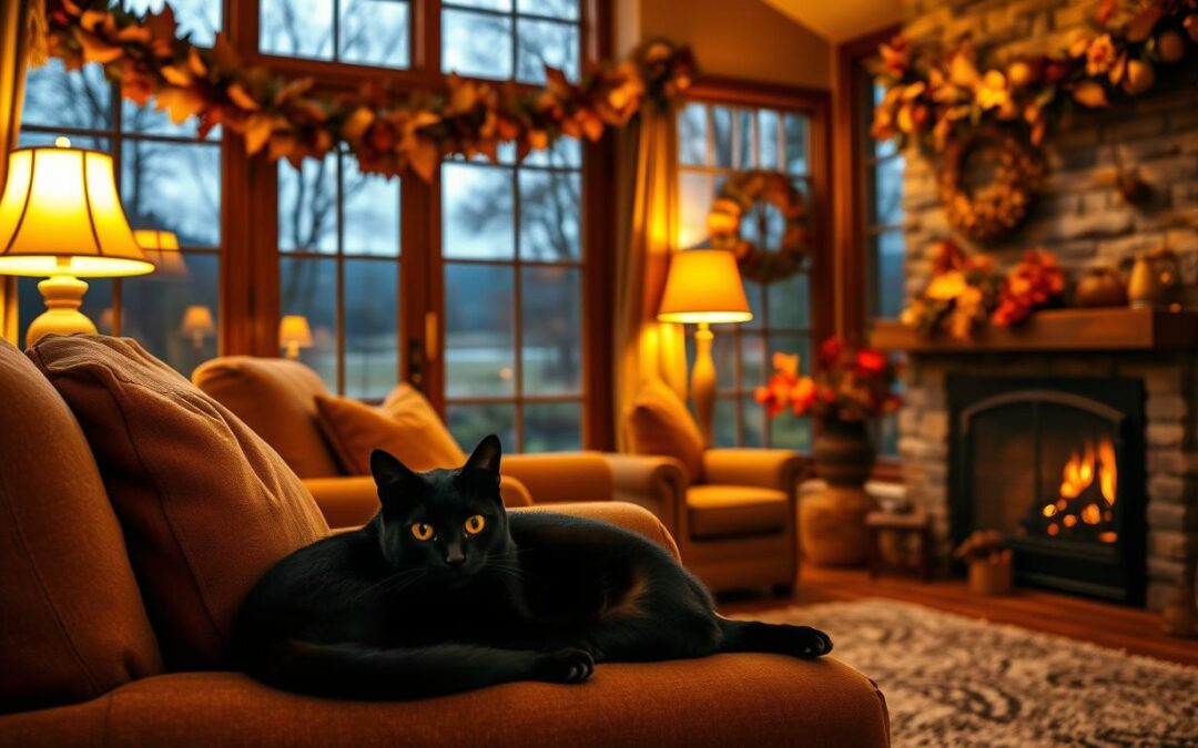 Jesenska dekoracija doma sigurna za mačke – na što paziti?