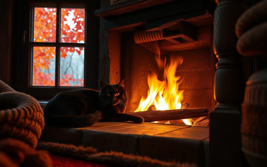 Kamin i mačka – opasnost ili užitak?