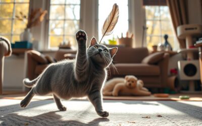 Potreba za kretanjem kod mačaka koje žive u stanu tijekom jeseni