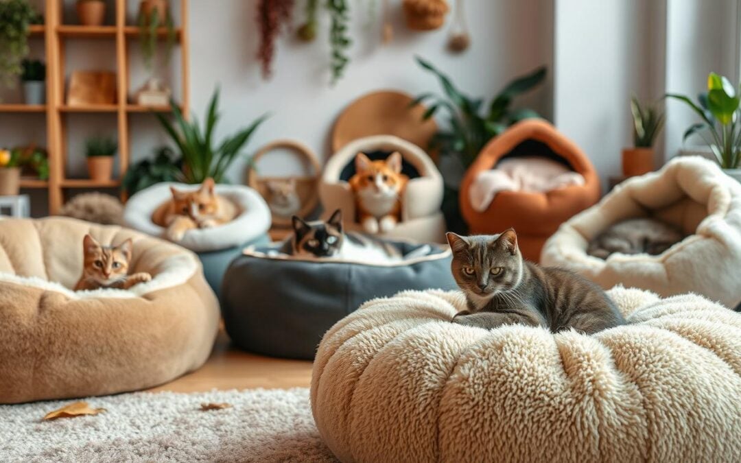 Najbolji mekani kutci i kreveti za mačke u jesen