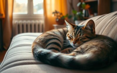 Što učiniti ako tvoja mačka previše spava u jesen?