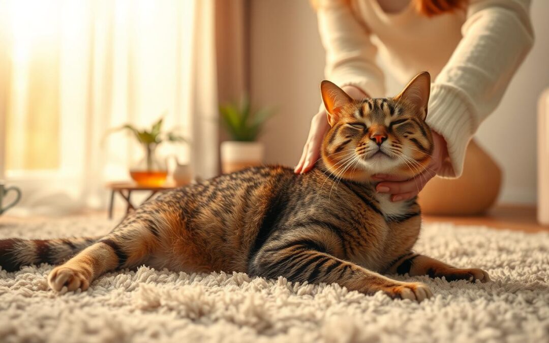 Jesenska masaža mačke kod kuće – opuštajući savjeti