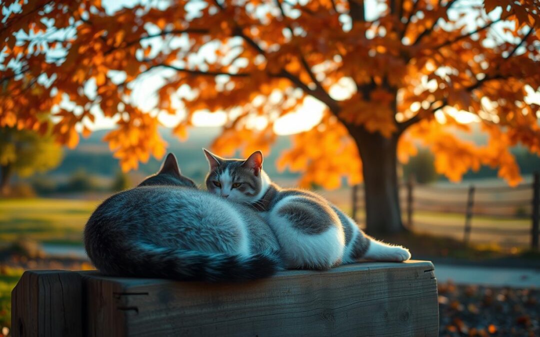 Učinak jesenske atmosfere na odnos mačke i vlasnika