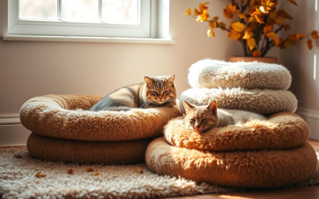 Jesenska omiljena mjesta mačaka u stanu