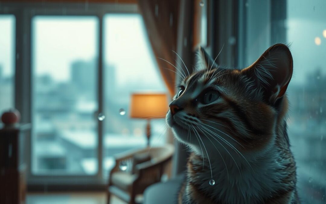 Mačke i zvuk kiše – zašto su posebno osjetljive na njega?