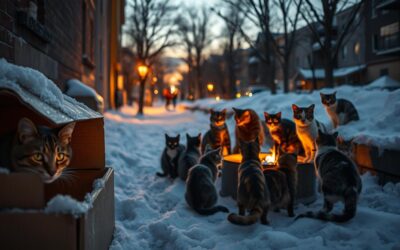Kako pomoći mačkama lutalicama u hladnim mjesecima?