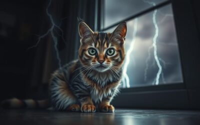 Zašto je tvoja mačka nemirna za vrijeme olujnog vremena?