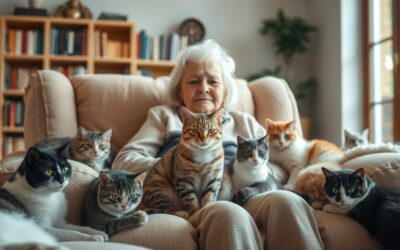 Udomljavanje mačaka uz starije osobe – dobra ideja?