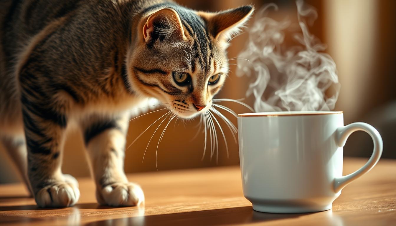 vrući napici i opasnost za mačke u jesen
